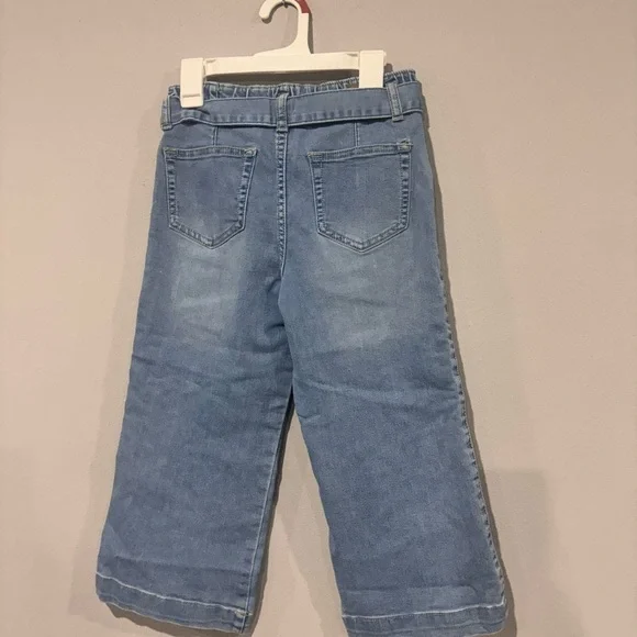 Jordache Sky Blue Wide Leg Jeans Size Girls 10 - Picture 3 of 6